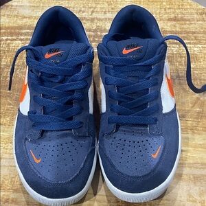 Nike Forcé 58 SB midnight Navy safety orange size 5